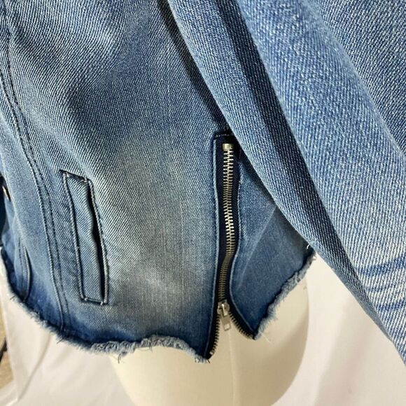 Soho New York & Company Denim Cropped Jacket - Picture 5 of 10